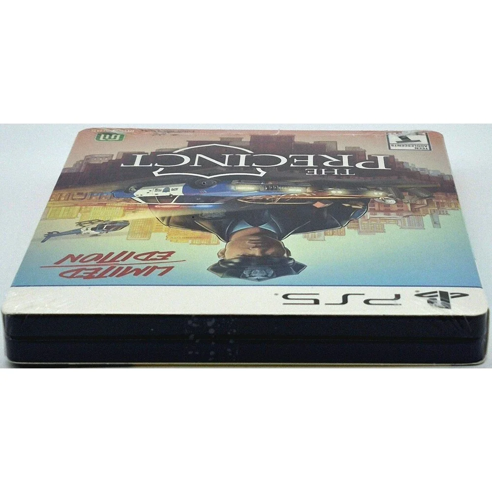 PS5 The Precinct Limited Edition Steelbook Sealed w Map & Soundtrack